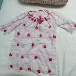 LETARTE (vintage) out of Maui, Hawaii girls cover up/sun dress. Preppy and cute!